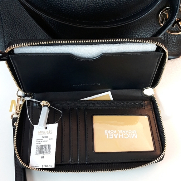 ❗SALE ❗Michael Kors Black Pebble Leather Set - Picture 7 of 8